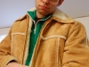 Jer, HELLA sportin the Santa Glasses
